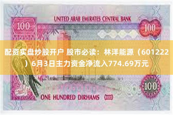 配资实盘炒股开户 股市必读：林洋能源（601222）6月3日主力资金净流入774.69万元