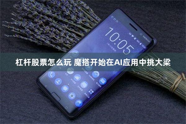 杠杆股票怎么玩 魔搭开始在AI应用中挑大梁